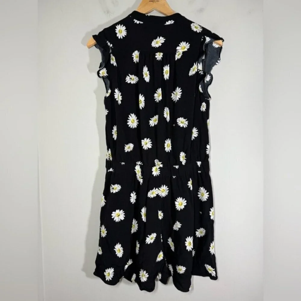 Kate Spade New York Daisy Dot Crepe Romper size 10